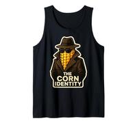 The Corn Identity Divertente Corncob Pun Corn COB Spy Joke Canotta