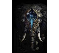 The Cosmic Elephant: Hardcover Journal: A Mystical Lined Notebook for Astrology and Reflection