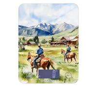 The Cowboy Ranch in Montana - Bilancia alimentare impermeabile, 5 kg/5 g, per grammi e once, con 4 unità per fare il sapone cheto (batterie non incluse)