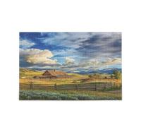 The Cowboy Ranch in Montana Puzzle Unico Difficile e Sfida 500 Piecing