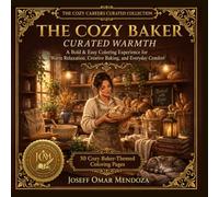 The Cozy Baker: Curated Warmth: Bold & Easy Coloring Book Featuring Cozy Bakeries, Artisan Bread, Fresh Pastries, Homemade Treats, Cottagecore Baking Spaces, Hygge Retreats & Stress Relief