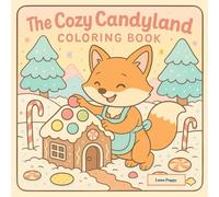 The Cozy Candyland Coloring Book: Featuring Adorable Animal Characters Engaging in Stress Relief and Relaxation Activities