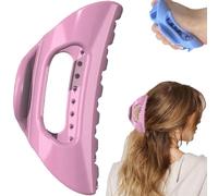 The Cozy Clip Claw Clip, clip comode, forcina a nuvole, morbida e confortevole, clip per capelli lunghi spessi, impugnatura antiscivolo, presa forte (rosa)