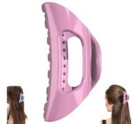 The Cozy Clip Claw Clip, Soft & Comfortable Hair Claw for Women, Flessibile Anti Slip Grip, Strong Hold on Thick Long Hair, Lightweight Cloud Shape (Rosa)