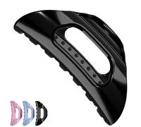 The Cozy Clip - Clip per capelli da donna con clip per capelli lunghi e spessi, per capelli lunghi e resistenti, non scivolano, colore: nero