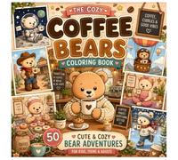 The Cozy Coffee Bears Coloring Book