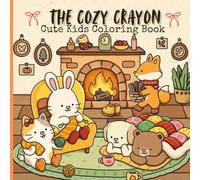 "The Cozy Crayon": Cute and fun coloring book for kids and teen's with cute animals and makes you satisfied