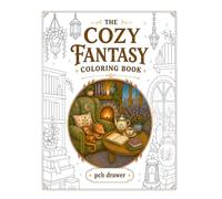 The Cozy Fantasy Coloring Book: 50 Relaxing Cozy Medieval Village, and Tavern Coloring Adventure with Cute Fantasy Scenes