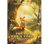 The Cozy Fox’s Forest: Whimsical Woodland Coloring Adventure: Kid’s coloring book with 41 charming animal scenes to spark creativity