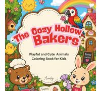 The Cozy Hollow Bakers: Playful and Cute Coloring Book for Kids
