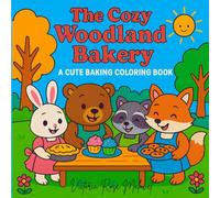 The Cozy Woodland Bakery: A Cute Baking Coloring Book