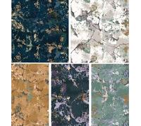 The Craft Cotton Co. - Tessuto 100% cotone con stampa a strati, 45 x 55 cm, 5 pezzi, per trapunte, patchwork, cucito, decorazione della casa