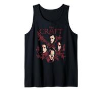 The Craft Earth Witch Red Flowers Goth 90's Movie Canotta