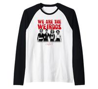 The Craft We Are The Weirdos Black And White Cast 90's Movie Maglia con Maniche Raglan