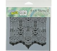The Crafters Workshop Stencil 6x6 Macram Materiale sintetico 17,8 x 16 x 0,1 cm