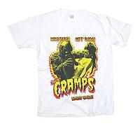 The Cramps Monster Bikini Psychobilly Rock Punk Men T-Shirt White M