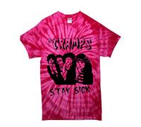 The Cramps Restare Sick Punk Goth Rock Indie Retrò Cravatta Tintura T Shirt