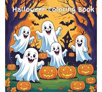 The Crayon Crew Coloring Book: Halloween themed: Spooky-Cute Fun with Bats, Cats, and Trick-or-Treat Scenes | Kids Ages 3-7 years