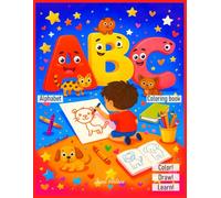 The Creative ABC - Coloring book for kids ages 3-6: Learn the Alphabet through Coloring & Imagination