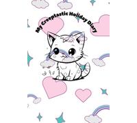 The creeptastic holiday dairy: Black Cat Themed Holiday Diary | Spooky Season Notebook for Cat Lovers