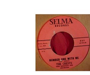 The Crests 45 RPM Guilty / Number One With Me