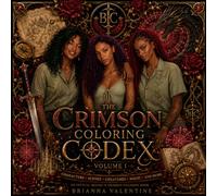 The Crimson Coloring Codex Volume I: An Official Bound in Crimson Coloring Book