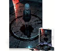 The Crimson Summoner - Dark Ritual Girl Puzzle da 1000 pezzi per adolescenti Think Smart Toy Bonding Time Smooth Cut Santa Wish List 38x52cm