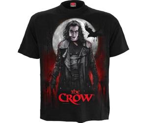 The Crow Blood Moon Uomo T-Shirt Nero 100% Cotone Regular