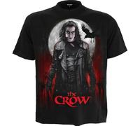 The Crow Blood Moon Uomo T-Shirt Nero XL 100% Cotone Regular