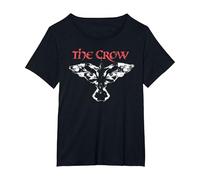The Crow Movie Logo Maglietta, Donna Plus-Size, Nero, 2X