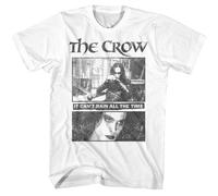 The Crow - Piazze - American Classici - Bianco Adulto T-Shirt