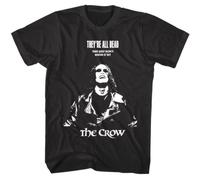 The Crow They're all Dead Men's T Shirt Horror Movie Eric Draven Fantasy Film