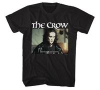 The Crow - Too Angry - American Classici - Solido Nero Adulto Manica Corta T -