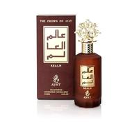 The Crown Of Ayat 100 ml - Profumo Made in Dubai EDP Arabo Per Uomo e Donna - Oud Orientale Con Note di Vaniglia Limone Cuoio Ambra Arancio e Muschio (Realm)