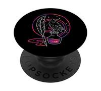 The Crow's Ink Witchy Bookworm e scrittore PopSockets PopGrip Adesivo