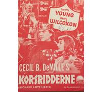 The Crusades Loretta Young Henry Wilcoxon Vintage 1935 Danish Movie Program