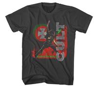 The Cult - Sonic Tempio - American Classici - Solido Grigio Adulto Manica Corta