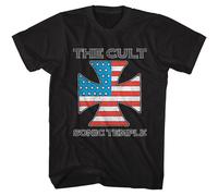 The Cult - Sonic Temple - American Classics - T-Shirt Nera Unisex Manica Corta