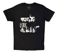 The Cure 40 Years Band Photo Premium autorizzato Uomo maglietta
