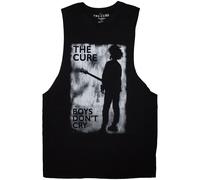 The Cure Boys Don't Cry B&W Sleeveless autorizzato Uomo maglietta