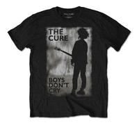 The Cure Boys Don't Cry BW Robert Smith Rock ufficiale Uomo maglietta unisex