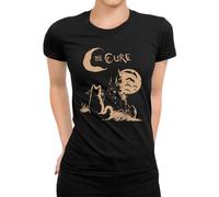 The Cure Cat Moon Lover - Maglietta da donna 90