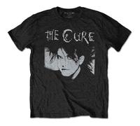 The Cure Robert Illustration ufficiale Uomo maglietta unisex (Medium)