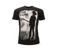 The Cure T-Shirt Originale Maglia Maglietta Ufficiale Gruppo Post-Punk Adulto e Ragazzo (S)