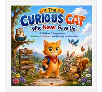 The Curious Cat Who Never Gave Up: A Children's Story About Resilience, Confidence, and Learning from Mistakes