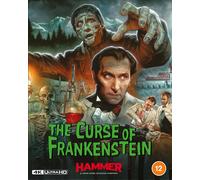 The Curse of Frankenstein (4K UHD Blu-ray) Christopher Lee Peter Cushing