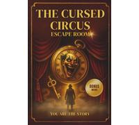 THE CURSED CIRCUS: Adventure Puzzle Book, wordsearch, maze, riddles for adults and kids