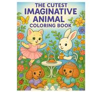 The Cutest Imaginative Coloring Book