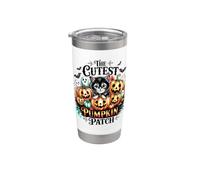 The Cutest Pumpkin Patch Kitty e spettri spettrali Bicchiere termico in acciaio inox doppia parete