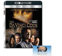 The Da Vinci Code (4K UHD Blu-ray) Tom Hanks Audrey Tautou Ian McKellen